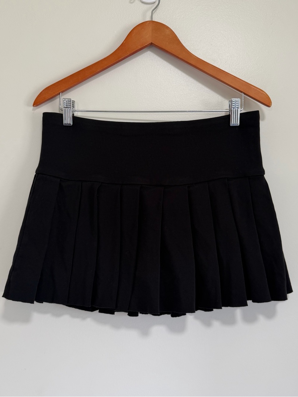No Boundaries Pleated Skort Womens Large L Black Athletic Tennis Golf Mini Skirt